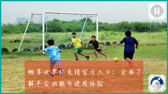 畅享世界杯竞猜官方入口：全面了解平台功能与使用体验