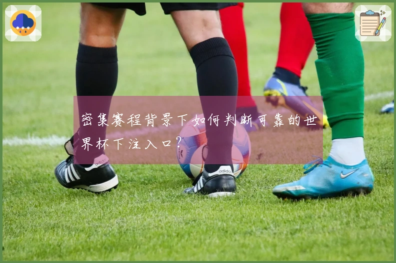 密集赛程背景下如何判断可靠的世界杯下注入口?